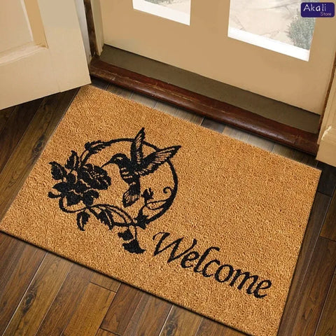 Navak Carpet High Quality Imitation Coconut Doormat Non-slip Absorbent Floor Mat Porch Outdoor Welcome Mat Home Decoration