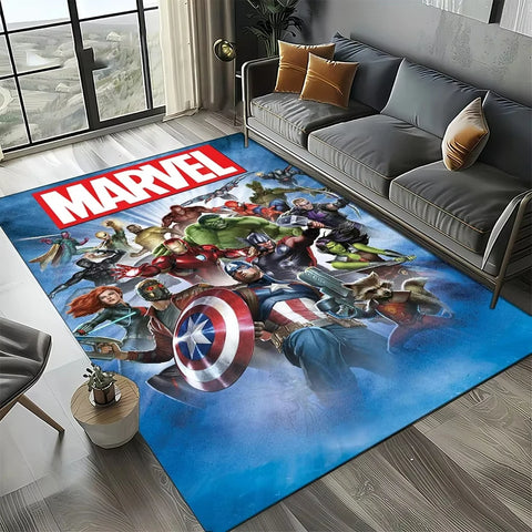 Navak Carpet Daily Picks 27 Style Cartoon Marvel SpiderMan Avengers Rug Carpet for Living Room Bedroom Home Decor Perfect Floor Mat for Any Space