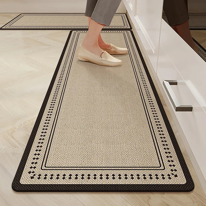Navak Carpet Kitchen Floor Mat Absorbent Non-slip Carpet Diatom Mud Long Foot Mats Minimalist Style Home Decoration Rug Alfombras De Cocina