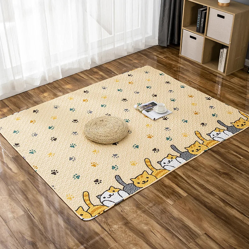 Navak Carpet Floor Mats Thickness Cotton Cushion Baby Crawling Carpets Nursery Bedroom Nap Mat Children's Play Rug Living Room Kid's Seat Pad